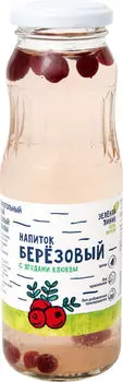 Напиток Зеленая линия Березовый с клюквой 250мл