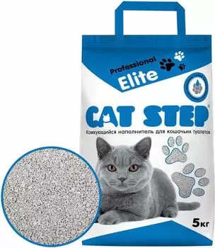 Наполнитель для кошачьего туалета Cat Step Professional Elite 5кг