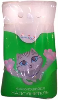 Наполнитель для кошачьего туалета Муркофф Комкующийся 3кг