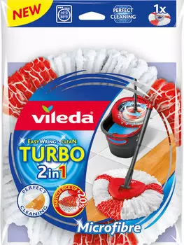 Насадка для швабры Vileda 2в1 Turbo