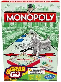 Настольная игра Hasbro Монополия дорожная B1002