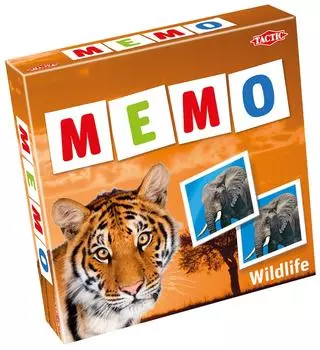 Настольная игра Мемо Дикие животные 2