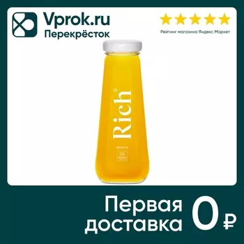 Нектар Rich из манго 200мл - Vprok.ru Перекрёсток