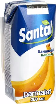 Нектар Santal Банановый 200мл