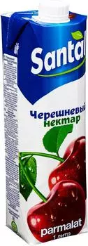 Нектар Santal Черешневый 1л - Vprok.ru Перекрёсток