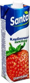 Нектар Santal Клубничный 1л