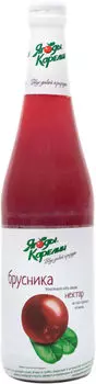 Нектар Ягоды Карелии Брусника с мякотью 500мл