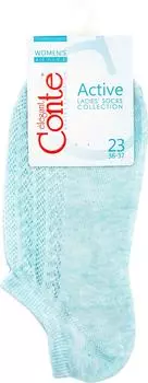 Носки Conte Elegant Active бирюзовые р.36-37