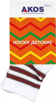 Носки детские Akos бордовый р.8