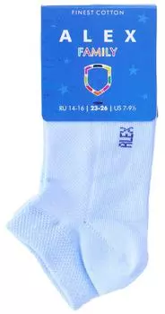 Носки детские Alex Textile бесшовные голубые р19-22
