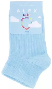 Носки для младенцев Alex Textile BF-5507 бесшовные бирюзовые 12-18мес