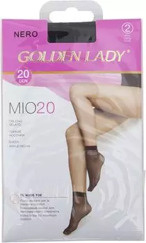 Носки Golden Lady Mio 20 Nero черные 2 парыс доставкой!