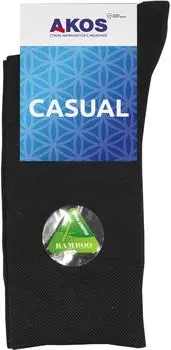 Носки мужские Akos Casual черный р.27-29