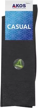 Носки мужские Akos Casual графитовый р.27-29