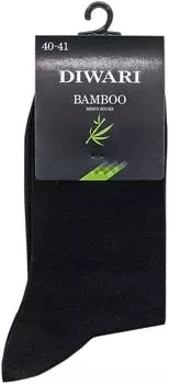 Носки мужские Diwari Bamboo черные р.40-41