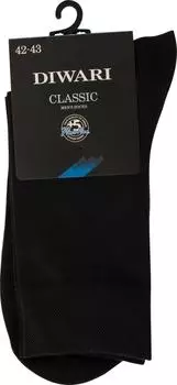 Носки мужские Diwari Classic 5C-08 СП графит р.42-43