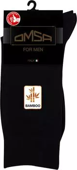 Носки мужские Omsa Classic Bamboo Nero Черный Размер 39-41
