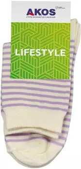 Носки женские Akos Classic сиреневый р.23-25