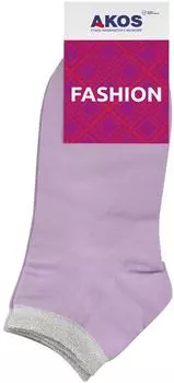 Носки женские Akos Fashion сиреневый р.21-23