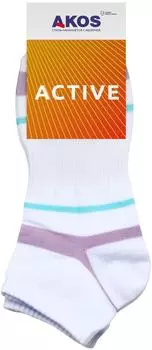 Носки женские Akos Sport белый р.23-25