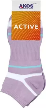 Носки женские Akos Sport сиреневый р.23-25