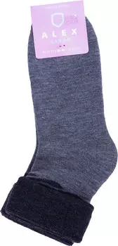 Носки женские Alex Textile WT-51107 бесшовные серые р39-41
