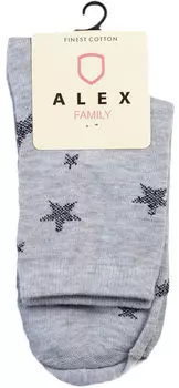 Носки женские Alex Textile Звездочки р39-41