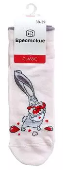 Носки женские Брестские Светло-розовые Размер 38-39