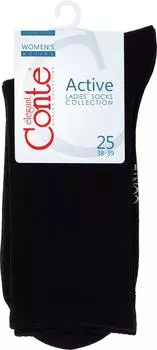 Носки женские Conte Active черные Размер 38-39