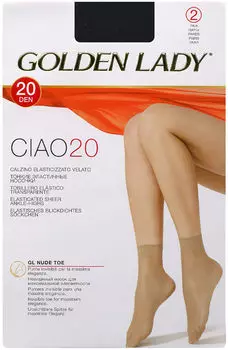 Носки Golden Lady Ciao 20 Nero Черные 2 парыс доставкой!