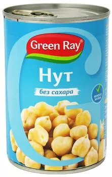 Нут Green Ray натуральный 425мл - Vprok.ru Перекрёсток