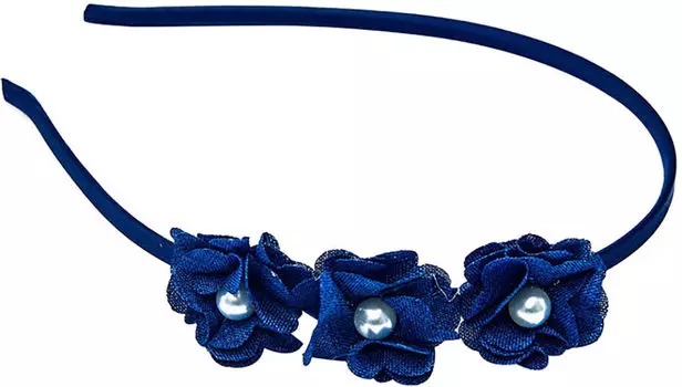 Ободок для волос цветочки