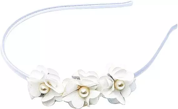 Ободок для волос цветочки