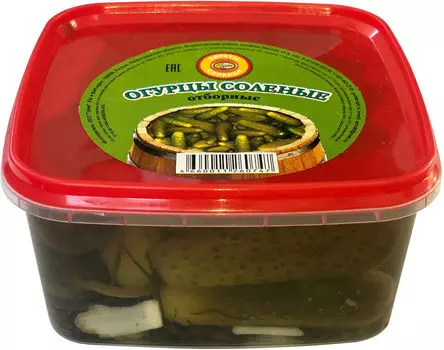 Огурцы Гурме Отборные соленые 600г