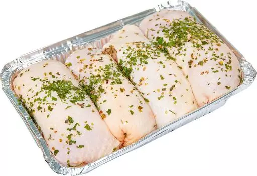 Окорочка куриные фаршированные сыром и грибами