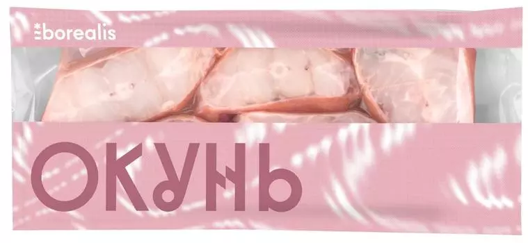 Окунь Borealis стейк свежемороженый 700гс доставкой!