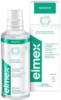 Ополаскиватель для полости рта Elmex Сенситив для снижения чувствительности зубов 400мл