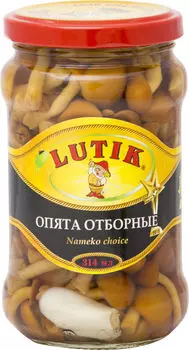 Опята Lutik отборные консервированные 280г
