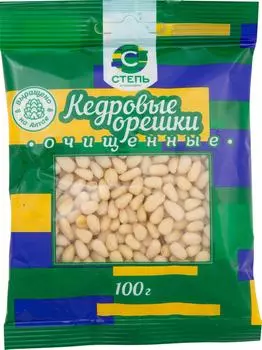 Орешки кедровые Степь очищенные 100г