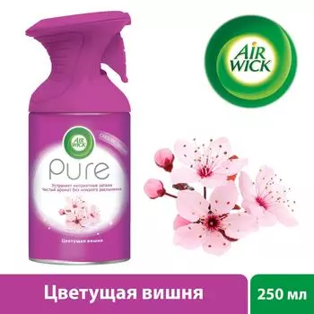 Освежитель воздуха Air Wick Pure Цветущая вишня 250мл