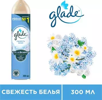 Освежитель воздуха Glade Свежесть белья 300мл