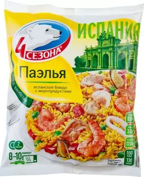 Паэлья 4 сезона 600г - Vprok.ru Перекрёсток