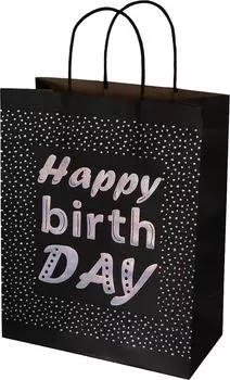 Пакет подарочный Magic Pack Happy day 26*32.4*12.7см