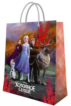Пакет подарочный ND Play Холодное сердце 2 330*455*100мм