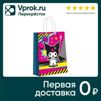 Пакет подарочный ND Play Kuromi-3 18*22.7*10см в ассортименте