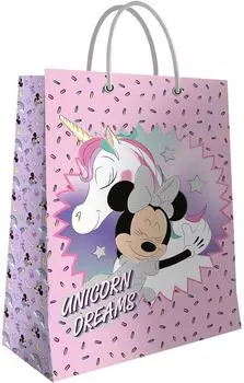 Пакет подарочный ND Play Minnie Mouse 330*455*100мм