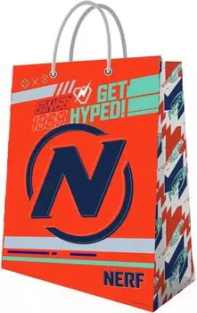 Пакет подарочный ND Play Nerf 330*455*100мм