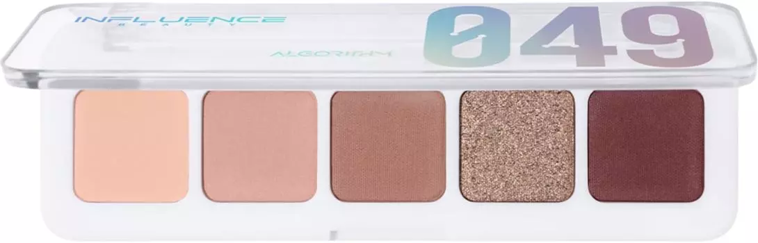 Палетка теней Influence Beauty Color Algorithm 049 Тон 02
