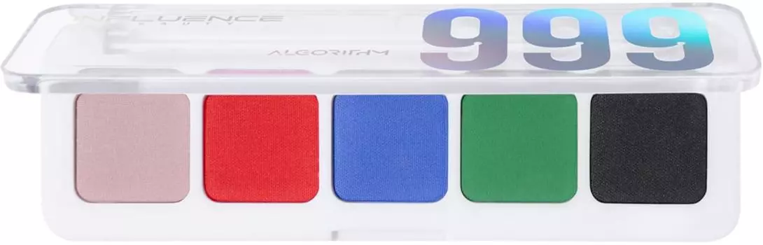 Палетка теней Influence Beauty Color Algorithm 999 Тон 04