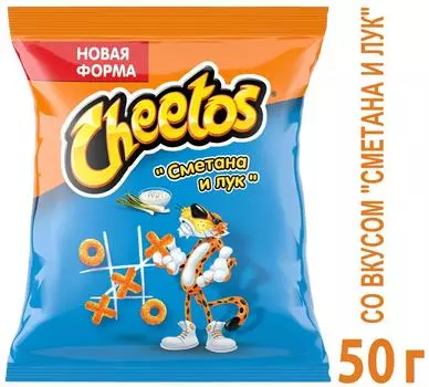 Палочки кукурузные Cheetos Сметана и Лук 50г